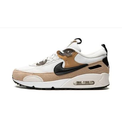 Кроссовки женские Nike Wmns Air Max 90 Futura White/Brown DM9922-002