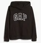 Худи женское Gap Logo Hoodie True Black 451202Trblck