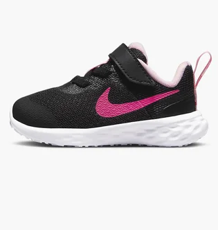 Кроссовки детские Nike Revolution 6 Nn (Tdv) Black Dd1094-007