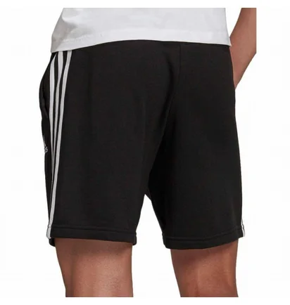 Шорты мужские Adidas Essentials French Terry 3 Stripes Shorts Black GK9597