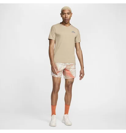 Шорты мужские Nike Trail Stride Dri-Fit Slip Beige/Orange FV9949-247