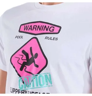 Футболка чоловіча Arena Slippery Surface Print White 011332-100