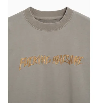 Свитшот мужской Fucking Awesome Distressed Stamp Crew Beige PN25324