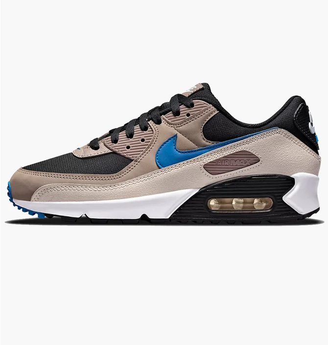 Кросівки чоловічі Nike Air Max 90 Beige/Black DC9388-001