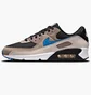 Кросівки чоловічі Nike Air Max 90 Beige/Black DC9388-001