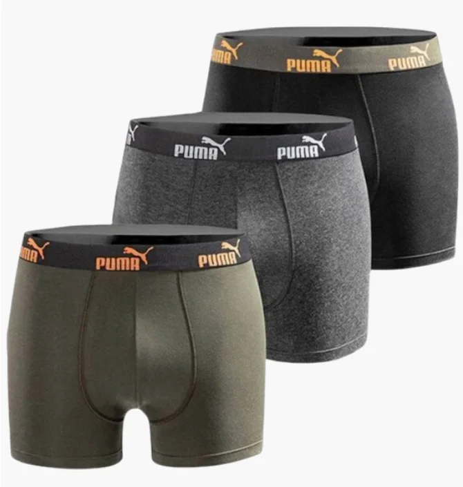 Трусы мужские Puma Everyday Coton Stretch (3 шт) Multi 100003547-003