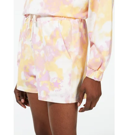 Шорти жіночі Converse W Twisted Classic All Over Print Short Beige 10023198-698