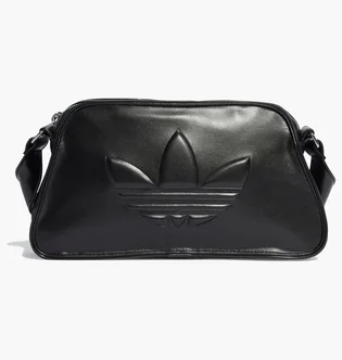 Сумка унісекс Adidas Originals Polyurethane Embossed Trefoil Shoulder Bag Black IT7380