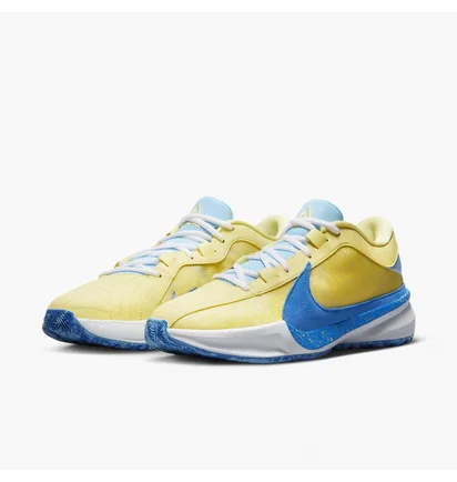 Кросівки унісекс Nike Giannis Freak 5 Basketball Yellow DX4985-700