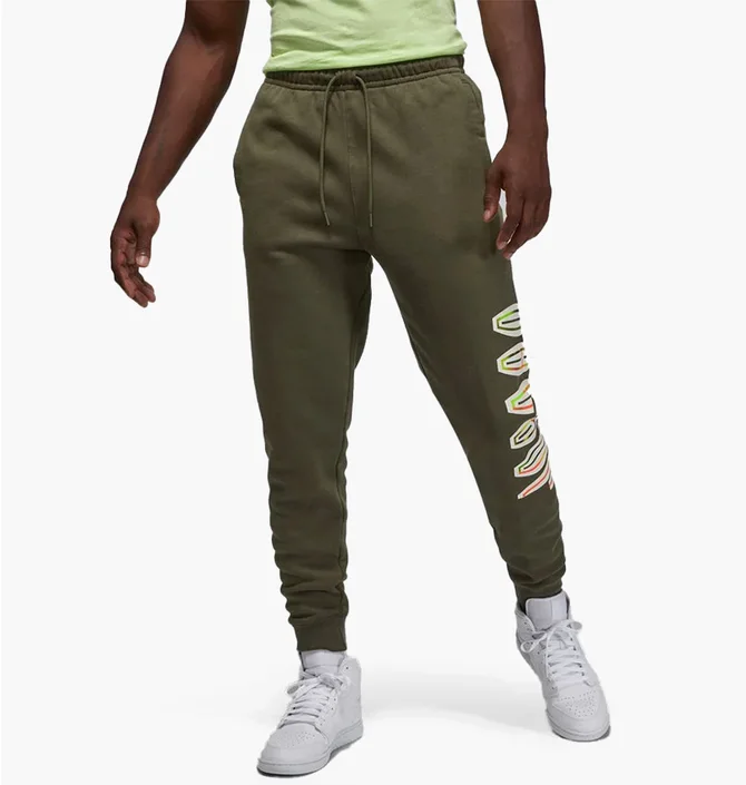 Штаны мужские Air Jordan M J Flt Mvp Fleece Pant Green Dv1603-325