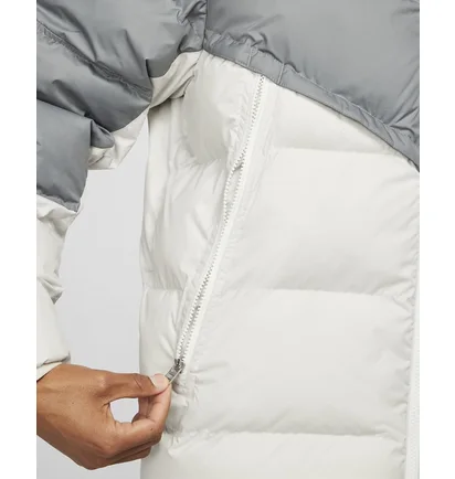 Куртка чоловіча Nike M Nk Sf Wr Pl-Fld Hd Jkt Grey/White Dr9605-084