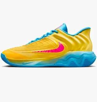Кросівки чоловічі Nike Giannis Immortality 4 Yellow/Light Blue FQ3680-700