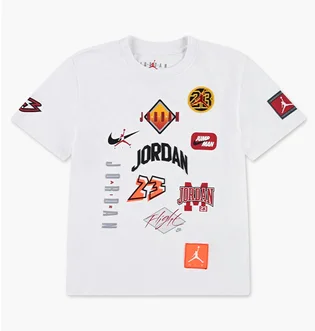 Футболка дитяча Air Jordan Dynasty Patch White 95F385-001