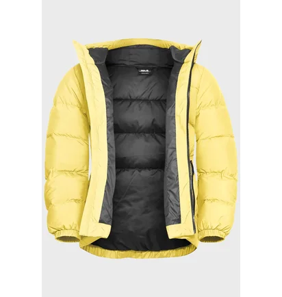 Пуховик жіночий JACK WOLFSKIN Frozen Palace Yellow A65097M-0064