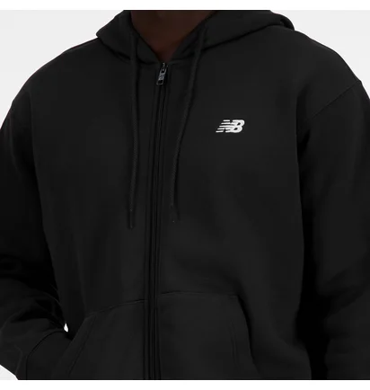 Толстовка мужская New Balance Sport Essentials Full Zip Black MJ41502BK