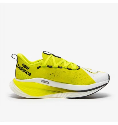 Кроссовки женские New Balance Fuelcell Supercomp Elite V3 White/Yellow WRCELCT3