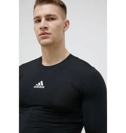 Термобілизна чоловіча Adidas Techfit Compression Ls Black Gu7339