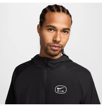 Олимпийка мужская Nike M Nsw Sw Air Run Jkt Black HM0187-010