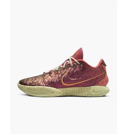 Кроссовки унисекс Nike Lebron Xxi Queen Conch Basketball Shoes Bordo FN0708-800