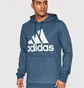 Худі чоловіче Adidas Essentials Big Logo Blue GM6965