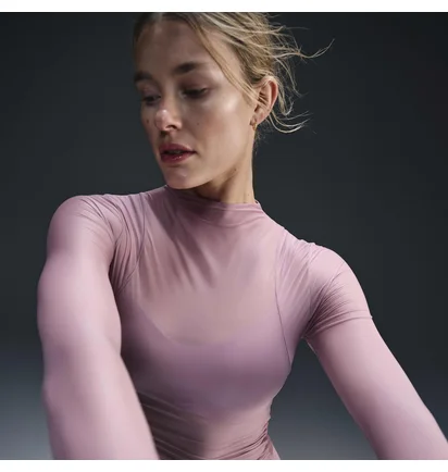 Кофта женская Nike Inf Ls Top Sheer Violet FV7915-523