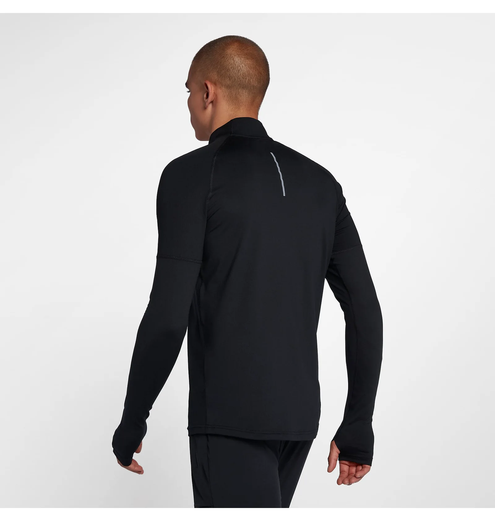 ᐉ Кофта мужская Nike Element Dri Fit Half Zip Running Black