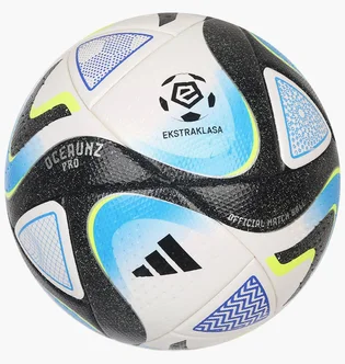 Футбольний м'яч Adidas Ekstraklasa Pro White/Black IQ4933