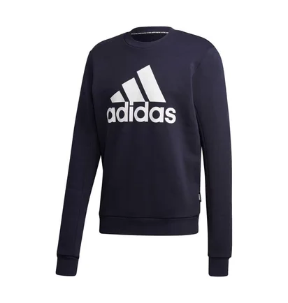 Свитшот мужской Adidas Must Haves Badge Of Sport Crew Sweatshirt Black GK4998