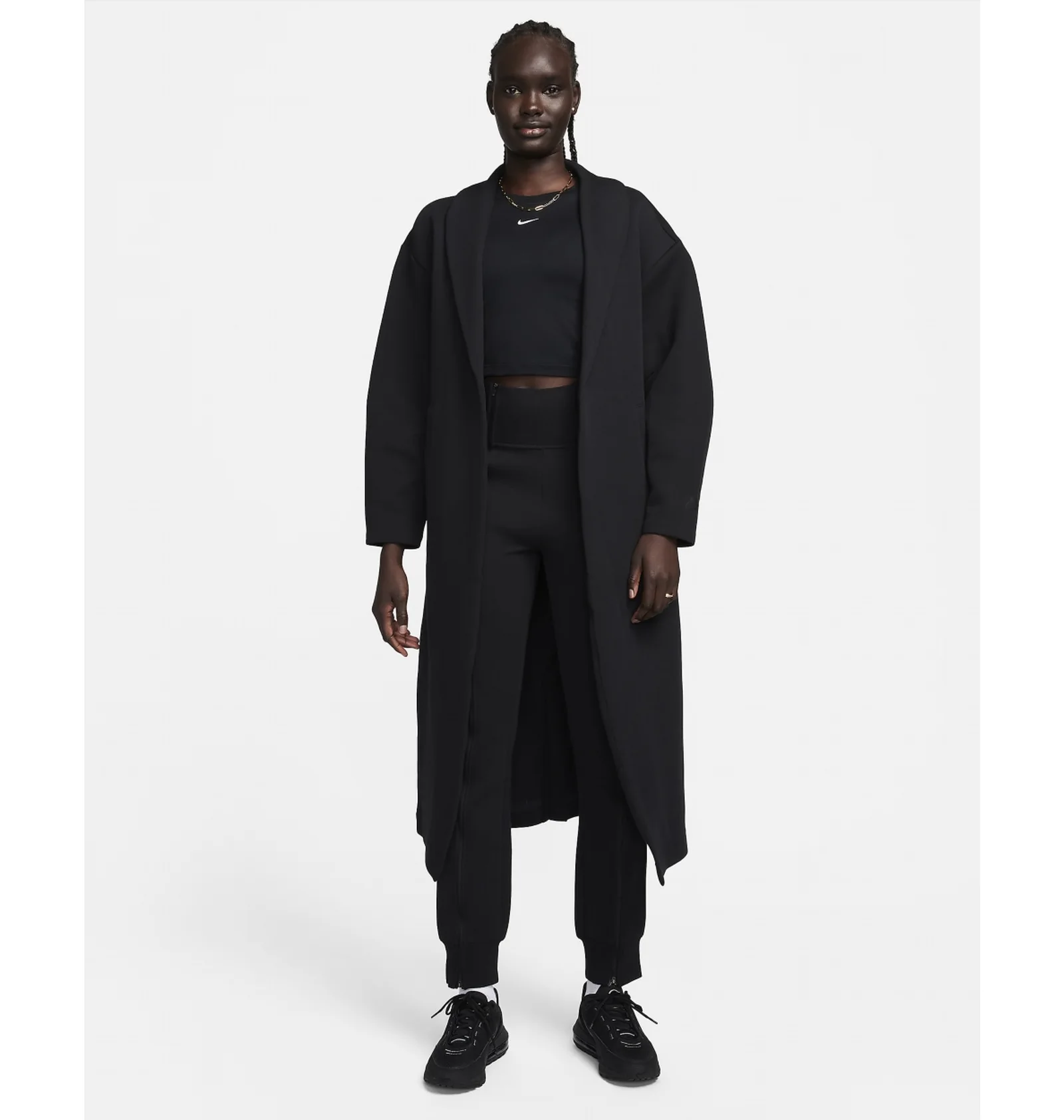 ᐉ Пальто жіноче Nike Sportswear Tech Fleece Oversized Duster