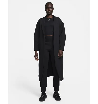 Пальто жіноче Nike Sportswear Tech Fleece Oversized Duster Jacket Black FQ2602-010