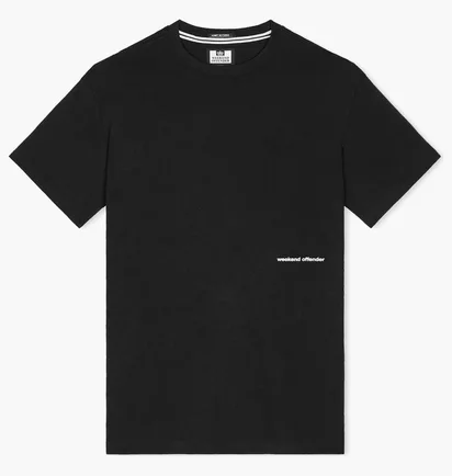 Футболка мужская Weekend Offender Levin Graphic Black PT3A04