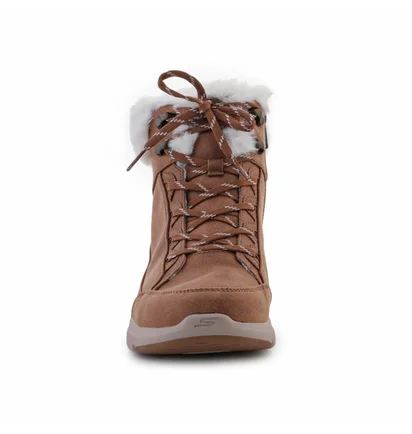 Ботинки женские Skechers Glacial Ultra Cozyly Brown 144178-CSNT