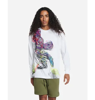 Футболка мужская Air Jordan Mj Engineered 85 Long Sleeve Crew Tee White Dh8906-100