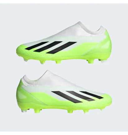 Бутси унісекс Adidas X Crazyfast.3 Ll Fg White/Green HQ4515