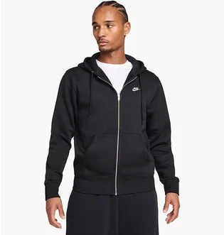 Толстовка чоловіча Nike Club Bb Fz Black FN3861-010
