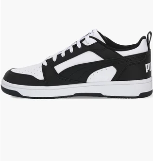 Кроссовки женские Puma 01 Rebound V6 Low Jr Black/White 393833-01
