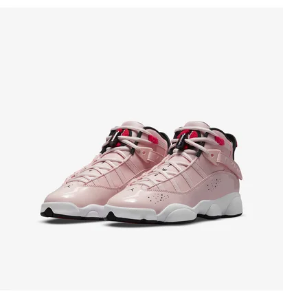 Кросівки дитячі Air Jordan 6 Rings (Gs) Pink 323419-602