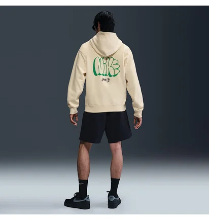 Худи мужское Nike Solo Swoosh Regular Fit Yellow HQ4181-113