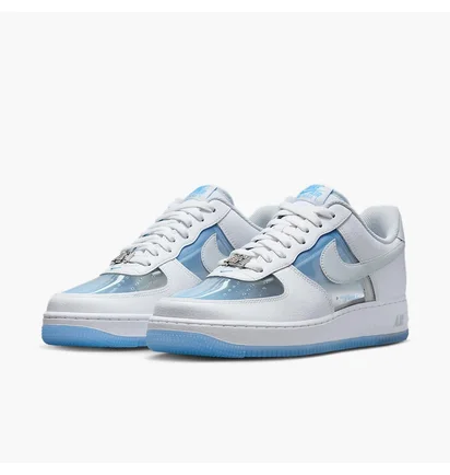 Кроссовки мужские Nike Air Force 1 Retro Qs White/Light Blue IB5724-100