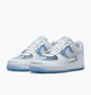 Кроссовки мужские Nike Air Force 1 Retro Qs White/Light Blue IB5724-100