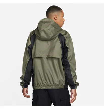 Вітровка чоловіча Nike M J Ess Woven Jacket Green DJ9828-222