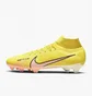 Бутсы унисекс Nike Zoom Mercurial Superfly 9 Pro Fg Yellow Dj5598-780