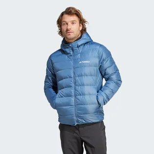 Пуховик чоловічий Adidas Terrex Multi Light Down Hooded Jacket Blue IP6039