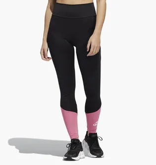Лосини жіночі Adidas Designed 2 Move Big Logo Sport Tights Black Gt0172