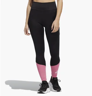 Лосины женские Adidas Designed 2 Move Big Logo Sport Tights Black Gt0172