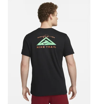 Футболка мужская Nike T-Shirt Trail Dri-Fit Black FD0120-010