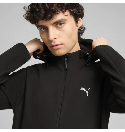 Толстовка мужская Puma Evostripe Full-Zip Hoodie Black 684613-01
