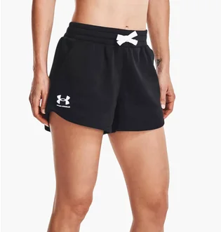 Шорты женские Under Armour Rival Fleece Black 1376257-001