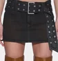 Спідниця жіноча Ksubi Micro Mini Belted Greased Brown WPS26SK007