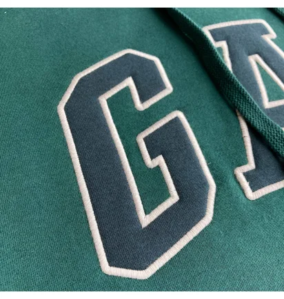 Худі чоловіче Gap Logo Hoodie Green 546844431